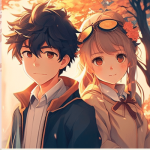 couple anime dp
