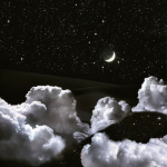 night sky background